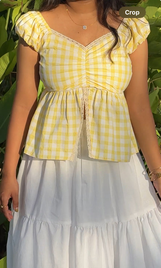 Buttercup Top - Yellow
